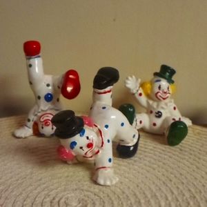 Vintage Ceramic Clowns